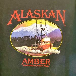 Men's Vintage Alaska Amber Craft Beer T-shirt